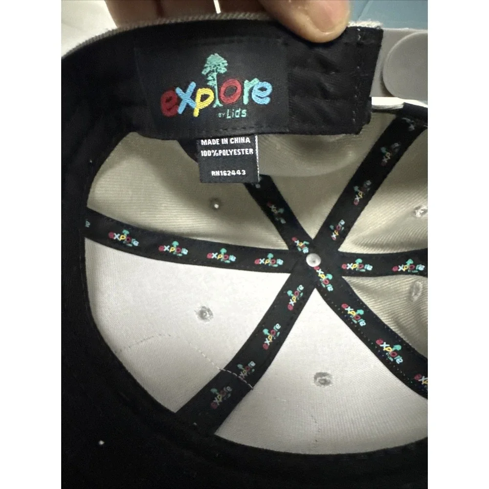 Explore by Lids Lion Safari Snapback Hat Adjustable Youth Cap Teal‎